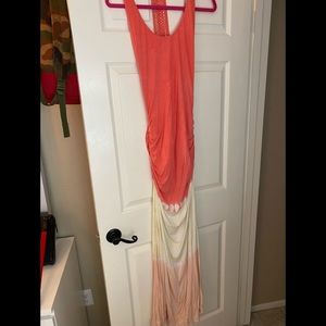 Sky Maxi dress with crunch butt size medium